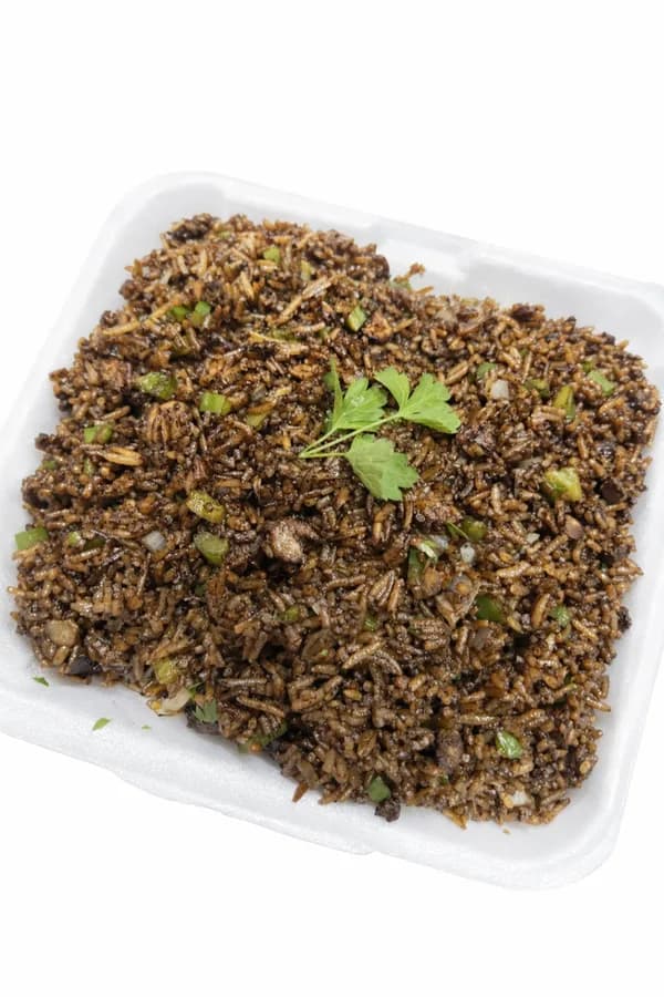 Arroz frito de cerdo