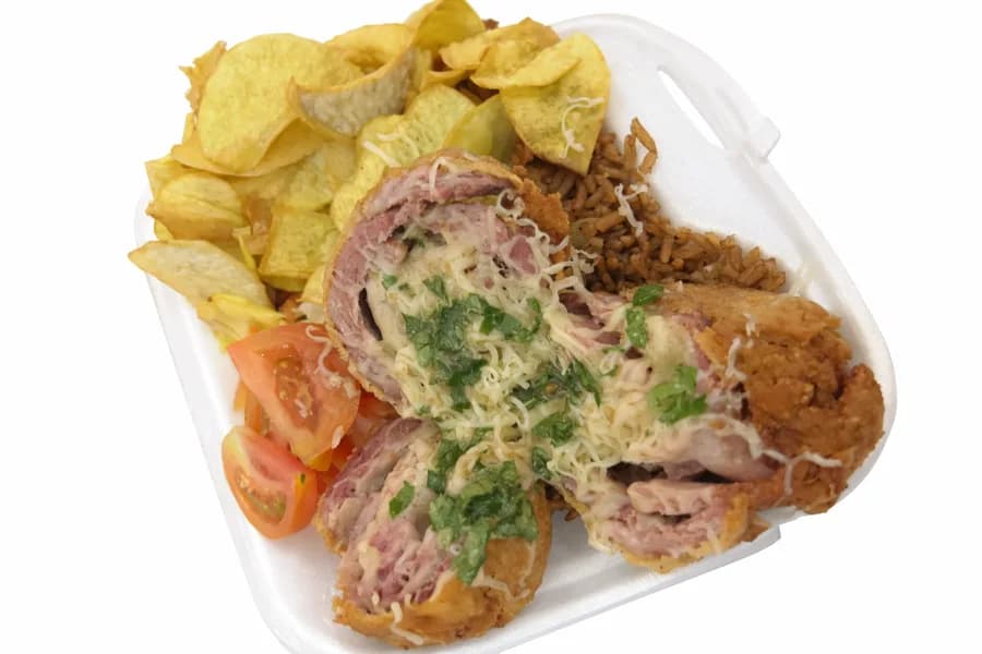 Bistec de pollo a la Gordon blue