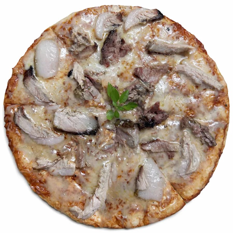 Pizza caribeña